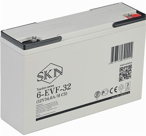 SKN 6-EVF-32 - тяговый аккумулятор (12V34.6A/H C5) 0000056 - фото 9509