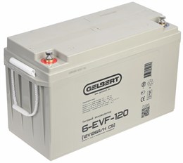 Gelbert 6-EVF-120 - тяговый аккумулятор  (12V126A/H C5) 0000043